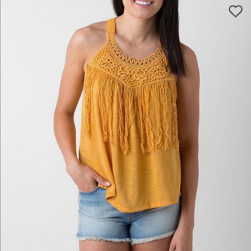 Jolt Fringe Tank Top
